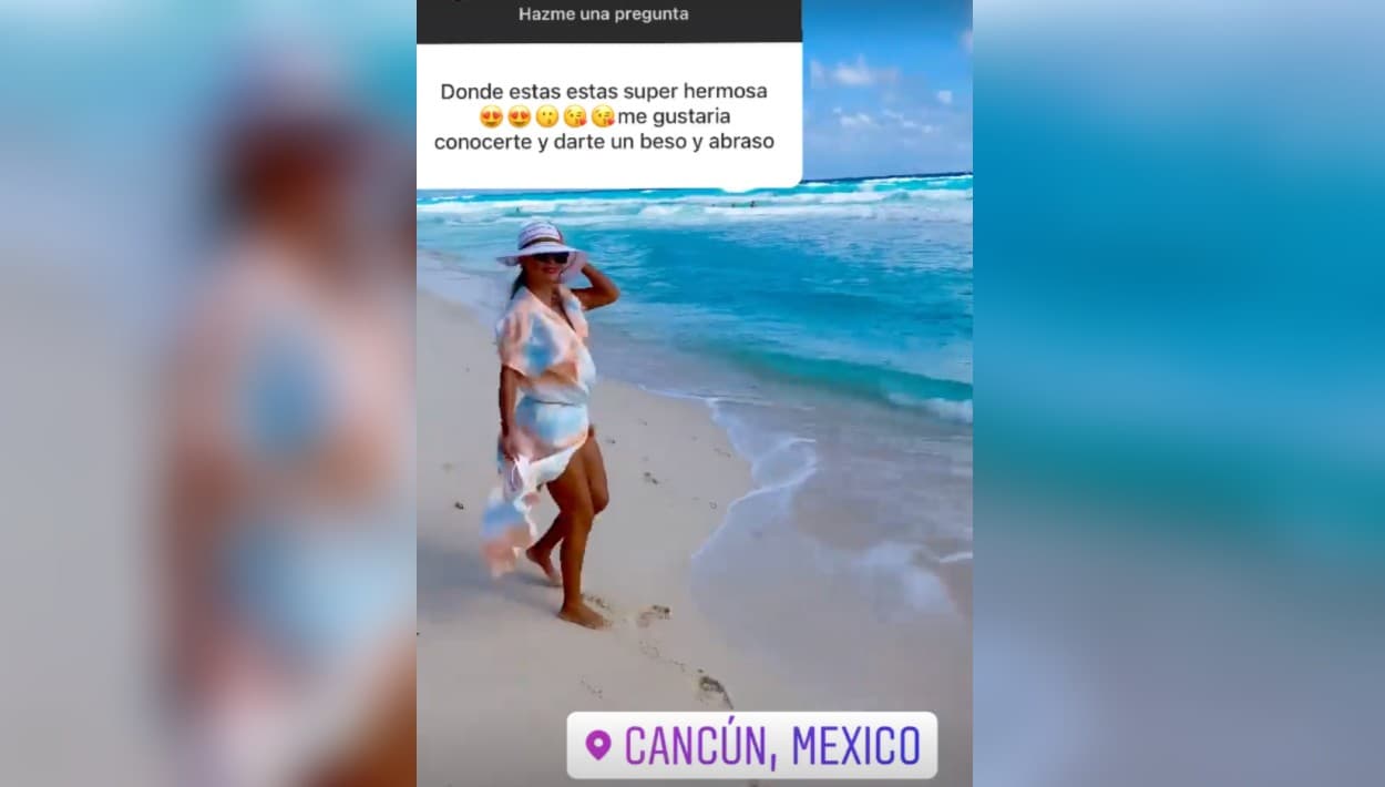 Reveló en dónde se encuentra, aunque no el lugar exacto de Cancún, una ciudad con cerca de 800,000 residentes.
