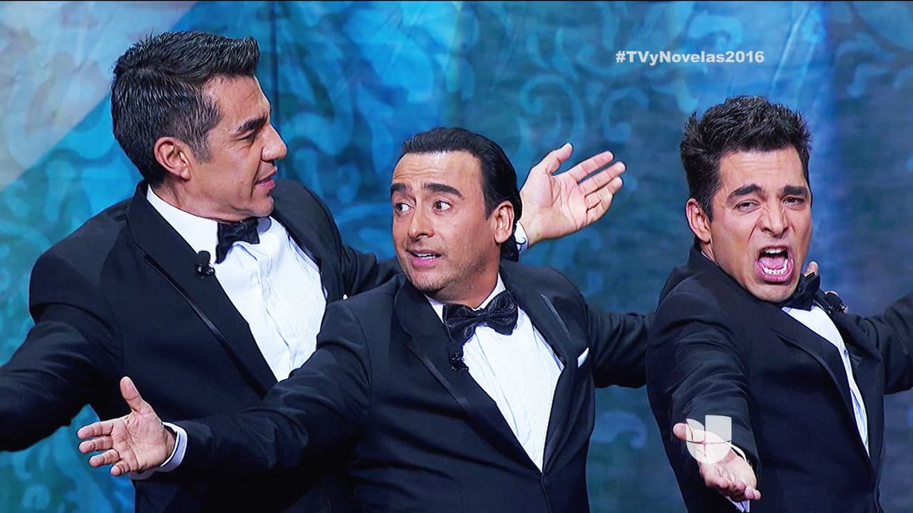 Los tres dieron la bienvenida a todo el público a la gran ceremonia.