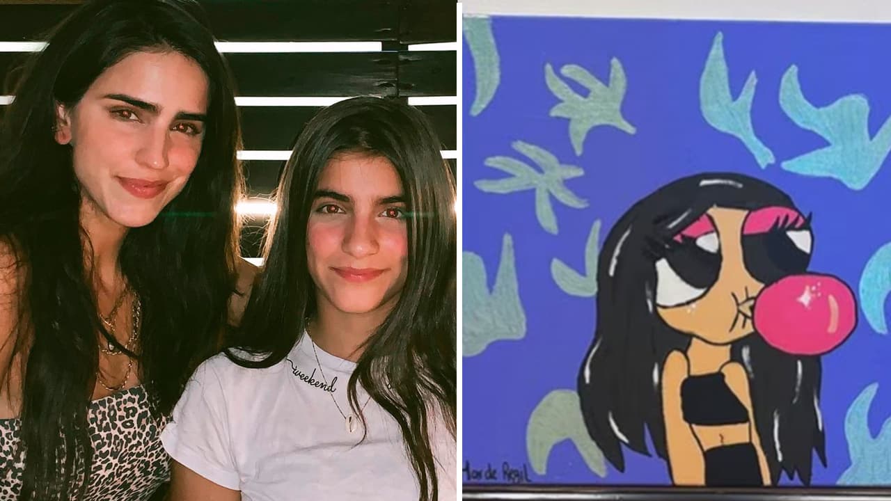Bárbara de Regil defiende a su hija por sus polémicas pinturas: le llueven más burlas