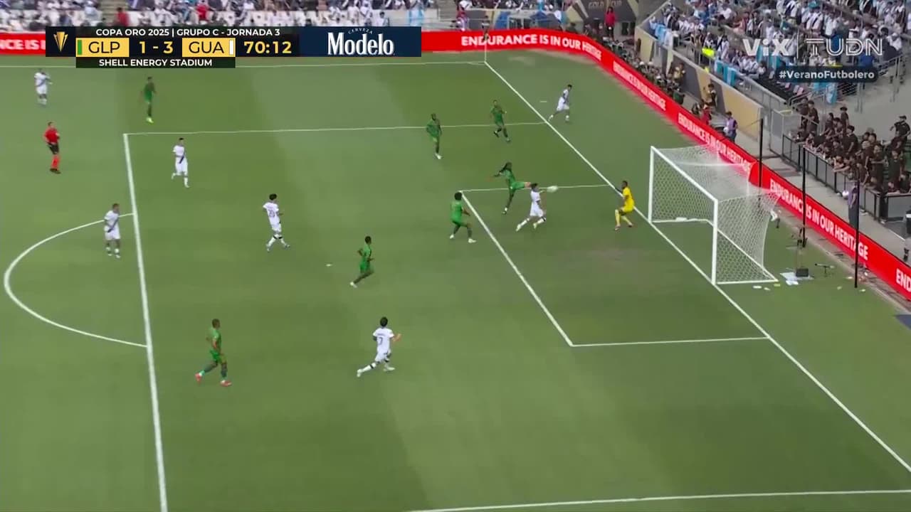 ¡Gol con puro corazón! Rubio Rubin anota para Guatemala