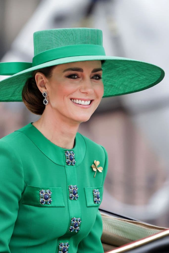 Kate Middleton en el desfile Trooping the Colour 2023.