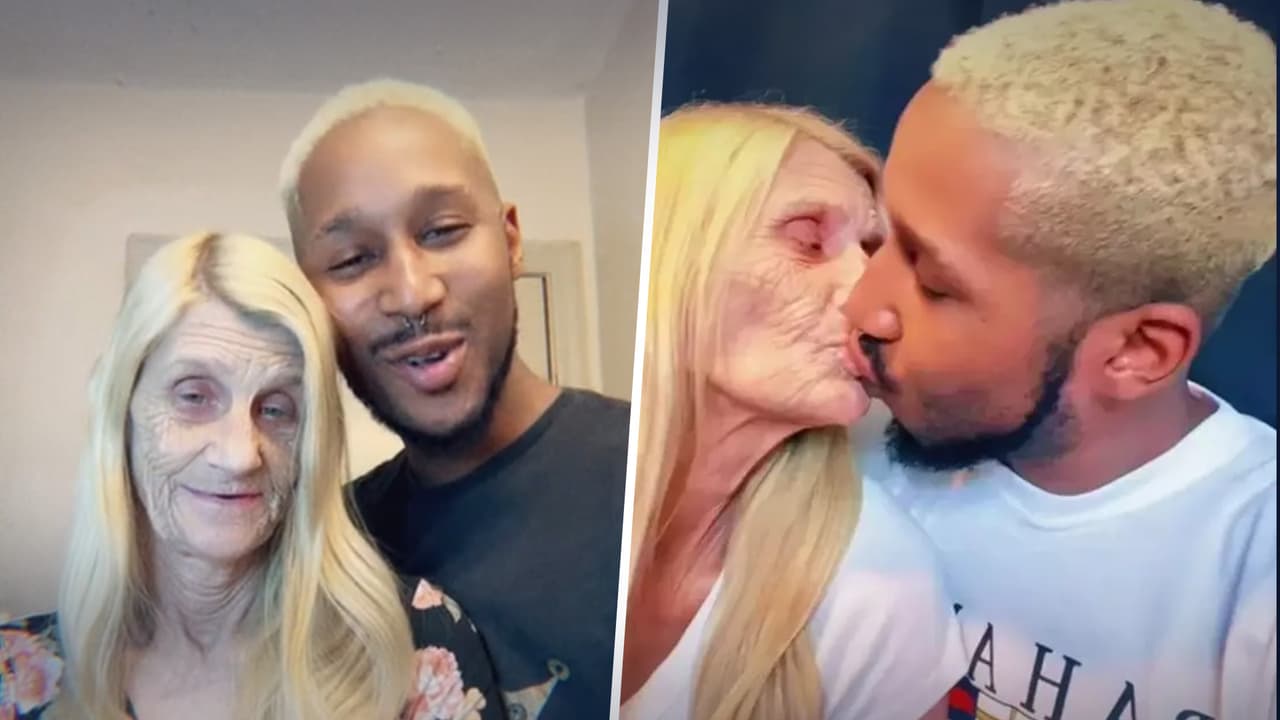 “Hasta que la muerte nos separe”: pareja de abuela con joven de 24 años defiende su relación en TikTok