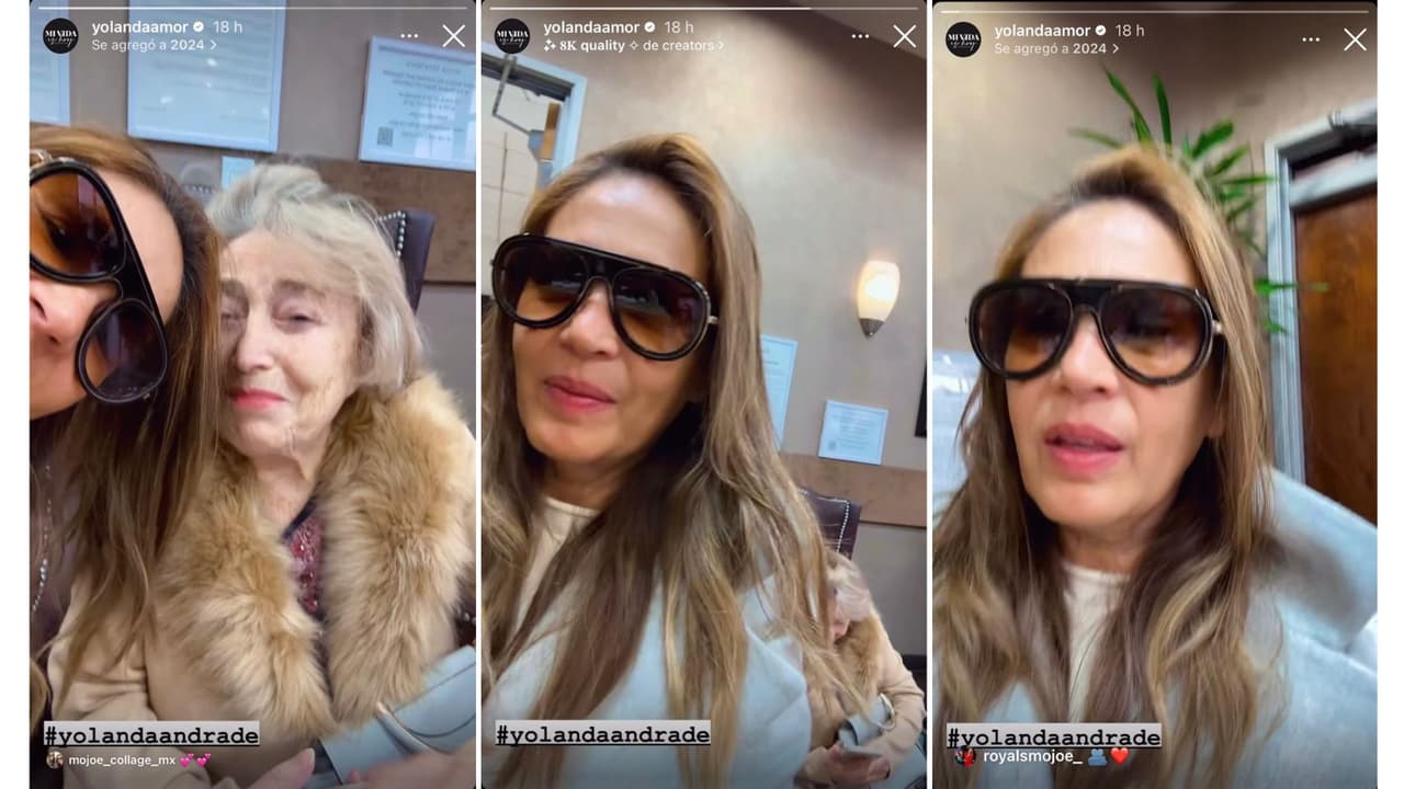 Yolanda Andrade se estaría sometiendo a nuevos estudios médicos en Estados Unidos para tratar su aneurisma.