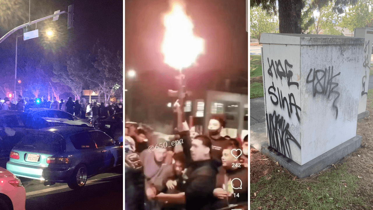 Autos y armas: citan a 170 y aseguran 6 autos en ‘sideshow’ en San José