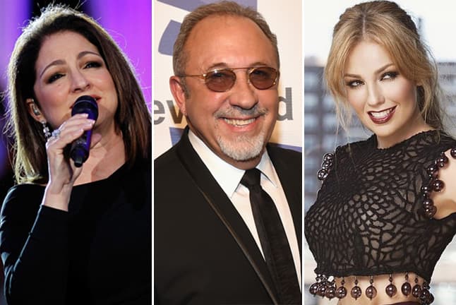 El productor Emilio Estefan reunió a grandes estrellas latinas para cantar contra el mensaje de Donald Trump.