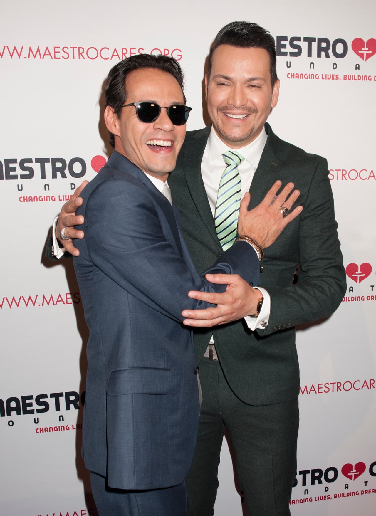 Marc Anthony y Victor Manuelle.