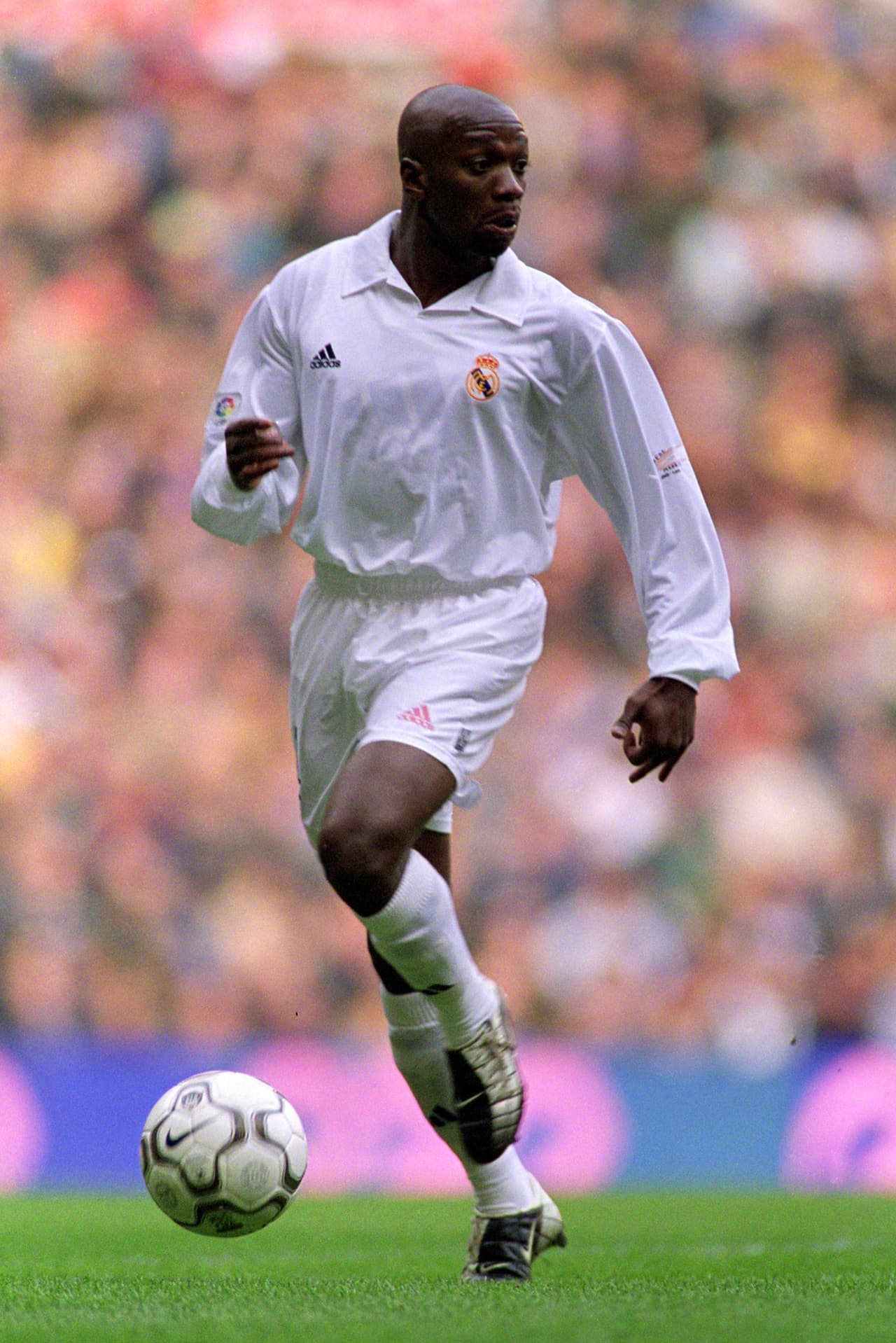 <b>Claude Makelele: </b>del 2000 al 2003 fue jugador del Real Madrid al ser traspasado desde el Celta de Vigo. Cosechó siete títulos.