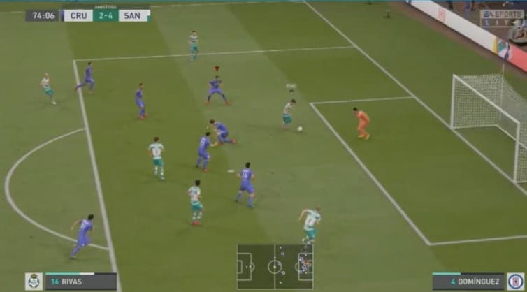 Cruz Azul no logra salir del sótano y esta vez caen frente al Santos de Eduardo Aguirre con un marcador de 3-4.