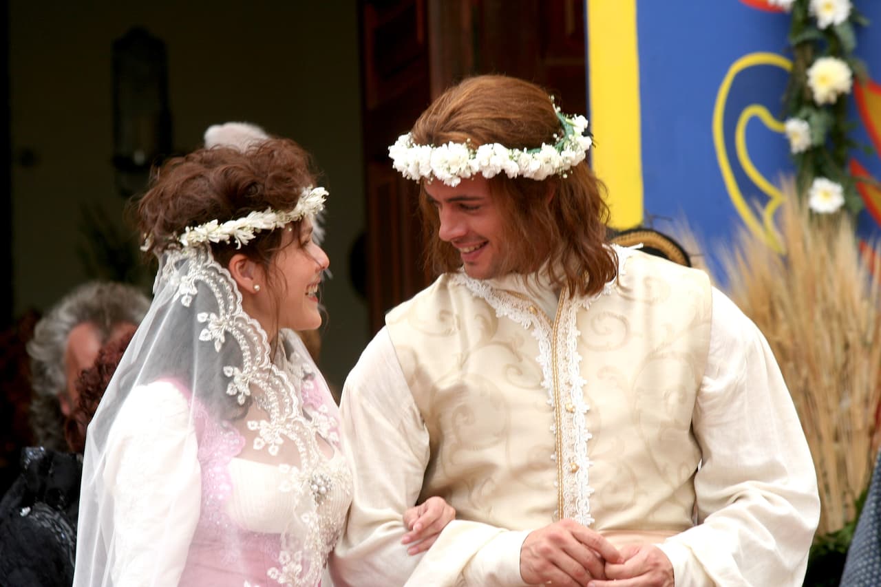 Kika Edgar y William Levy protagonizaron una de las bodas de la telenovela 'Pasión' (2007), que trasladó al público al México colonial de 1740.