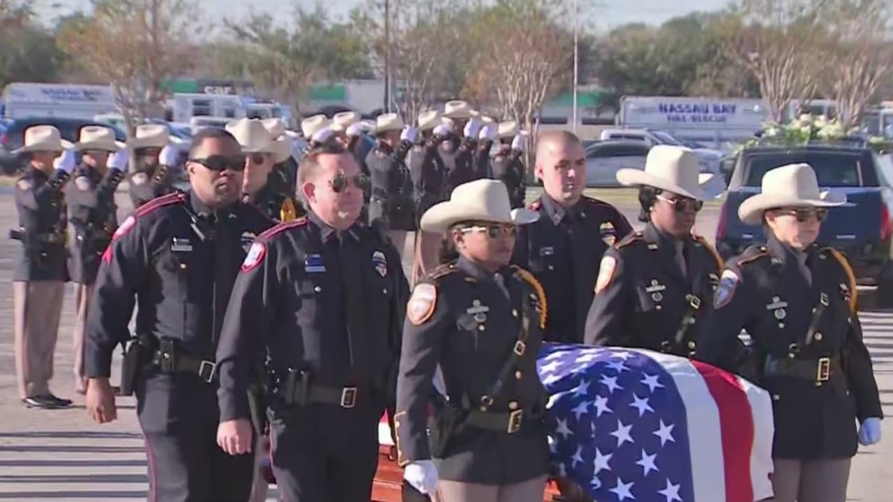 Houston despide a la sargento Kaila Sullivan con honores luego de morir cuando cumplía con su deber