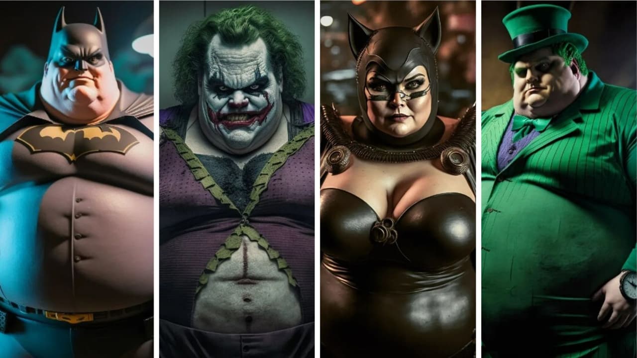 Superhéroes Marvel y DC si fueran 'plus size'