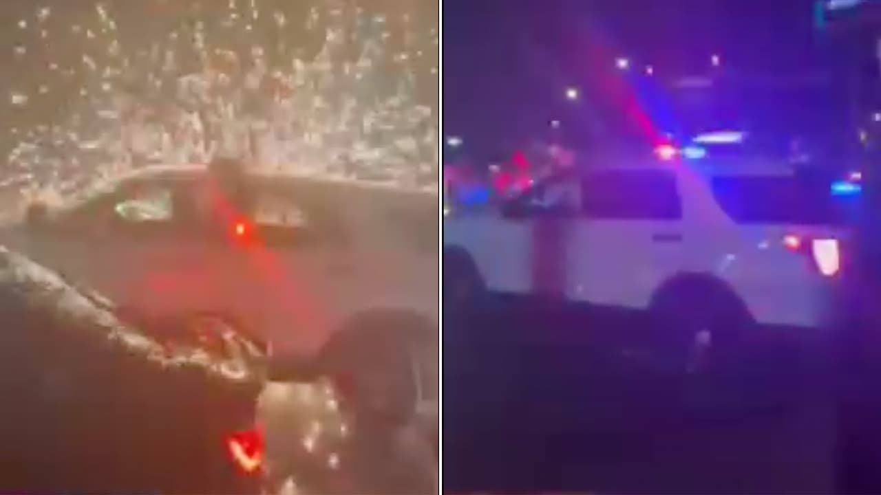 Disturbios en Nueva Jersey: 100 autos toman las calles y atacan patrullas en Secaucus