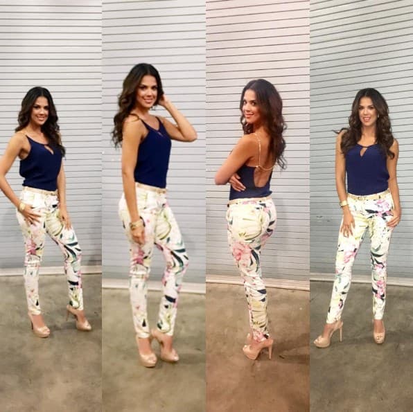 Carolina Ramírez derrocha belleza cada mañana con el pronóstico del clima.