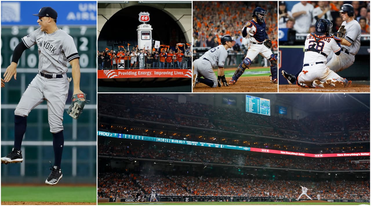 Carlos Correa conectó un jonrón en la décima primera entrada para superar 3-2 a los Yankees. El partido duró cerca de 5 horas y acabó con victoria para los Astros.