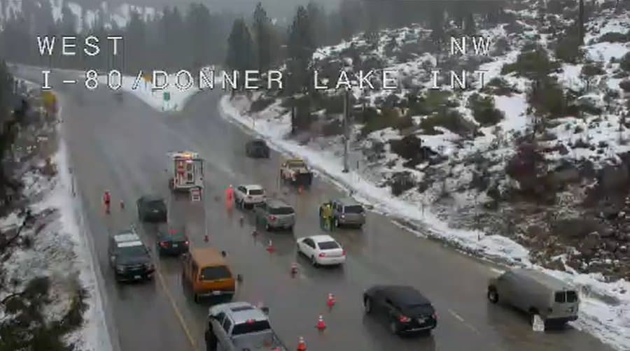 Reportan un tornado en el norte de California durante la primera tormenta del 2021