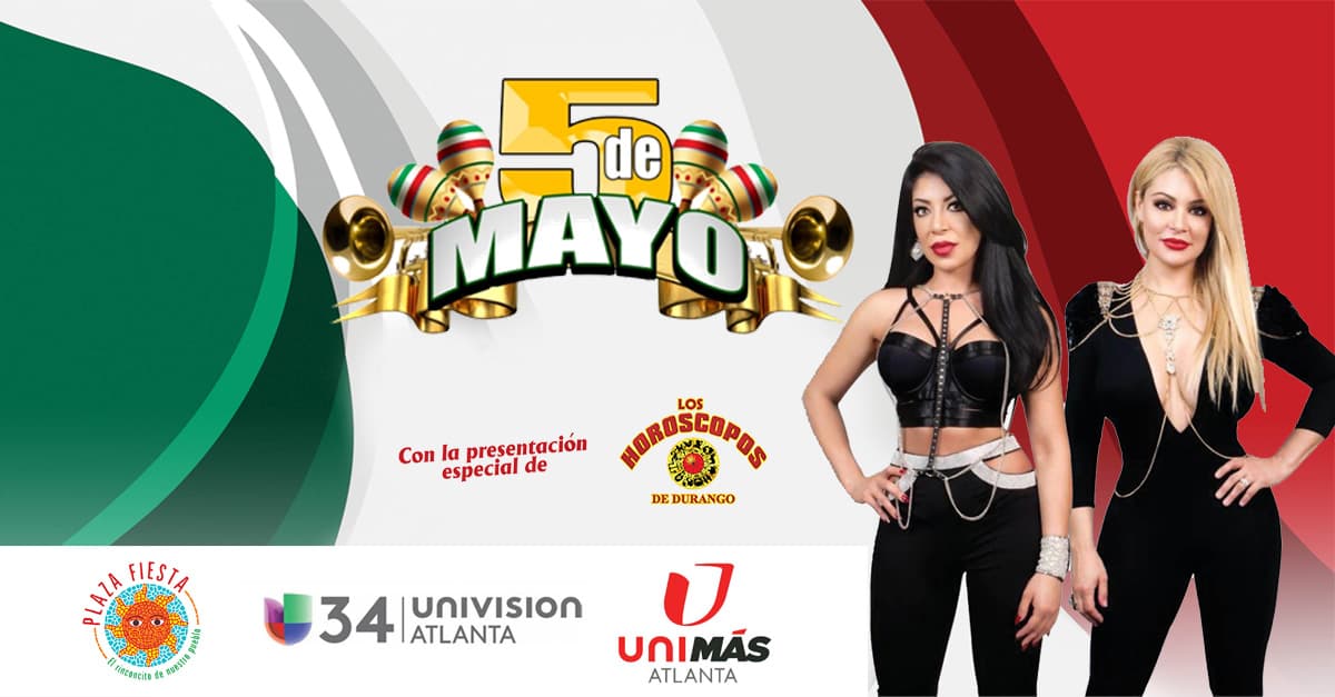 ¡Festeja con nosotros este 5 de mayo!