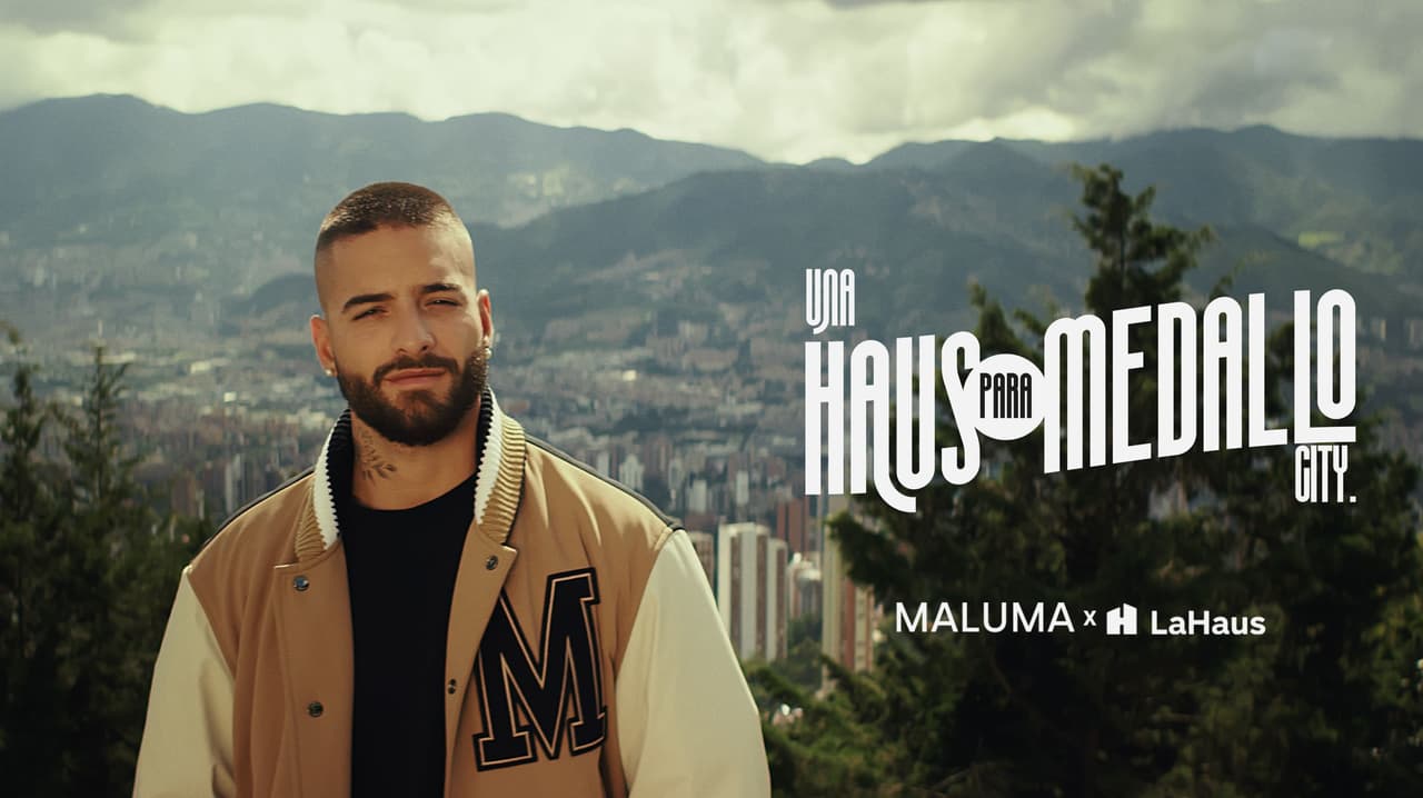 LaHaus es la inmobiliaria en la que invirtió Maluma con la que lanzó el proyecto “Una Haus para Medallo City”, en el que construirán casas para entregarlas a personas sin hogar de la ciudad colombiana.