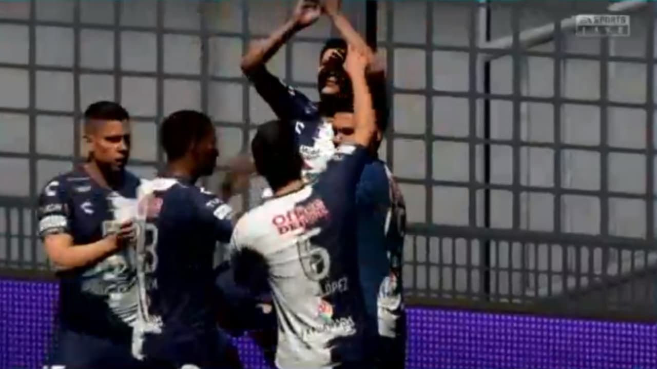 En el futbol virtual, Romario Ibarra, representante de Pachuca, goleó 3-0 a Leandro González y los Xolos de Tijuana.