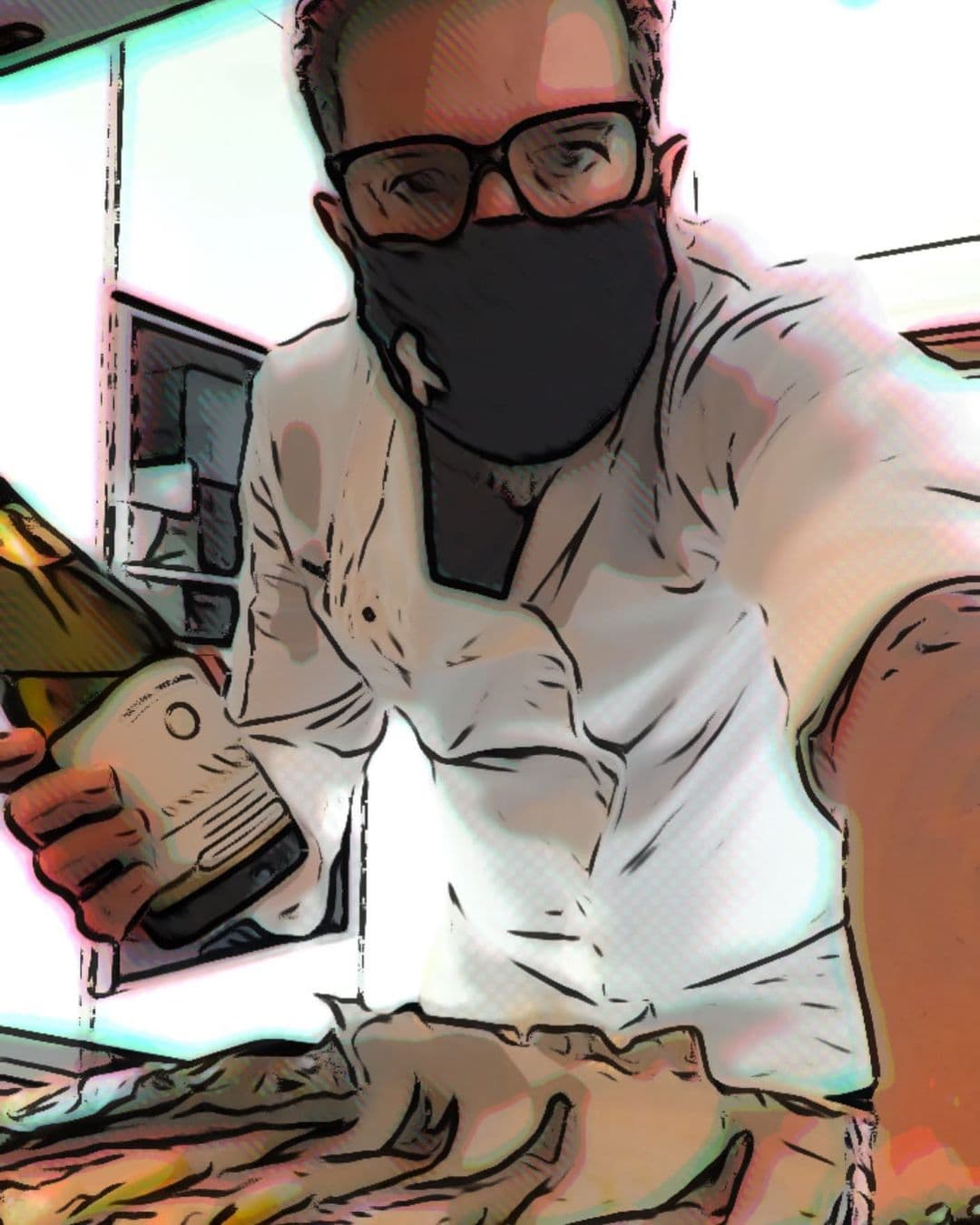 Giorgio Barone, además de dedicarse a cuidar la alimentación del portugués, tiene su marca de vino.