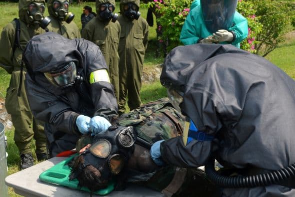 El Cobra Gold es un ejercicio conjunto multinacional de entrenamiento militar que se centra en el mantenimiento militar y mejora la relación entre naciones que comparten objetivos comunes y compromisos de seguridad en la región Asia-Pacífico, incluyendo los EEUU, Tailandia, Singapur, Indonesia, Japón, Corea del Sur y Malasia.