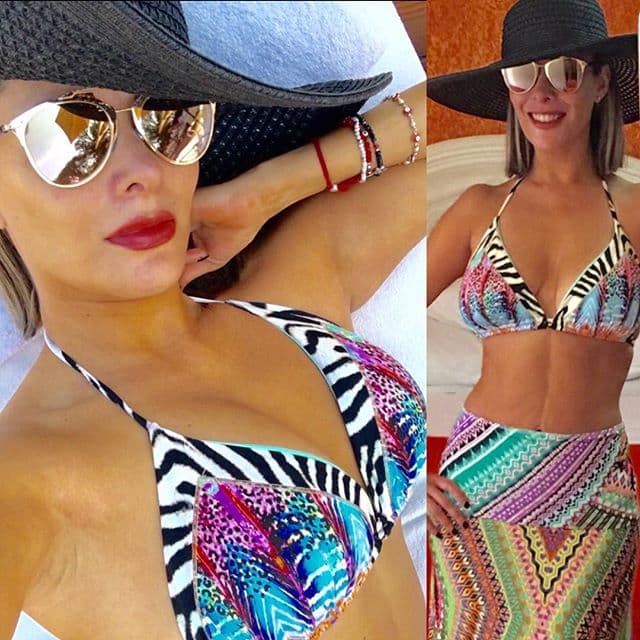 La actriz presume su cuerpazo con sexys bikinis. A través de su cuenta de Instagram levanta miles de suspiros entre sus seguidores.