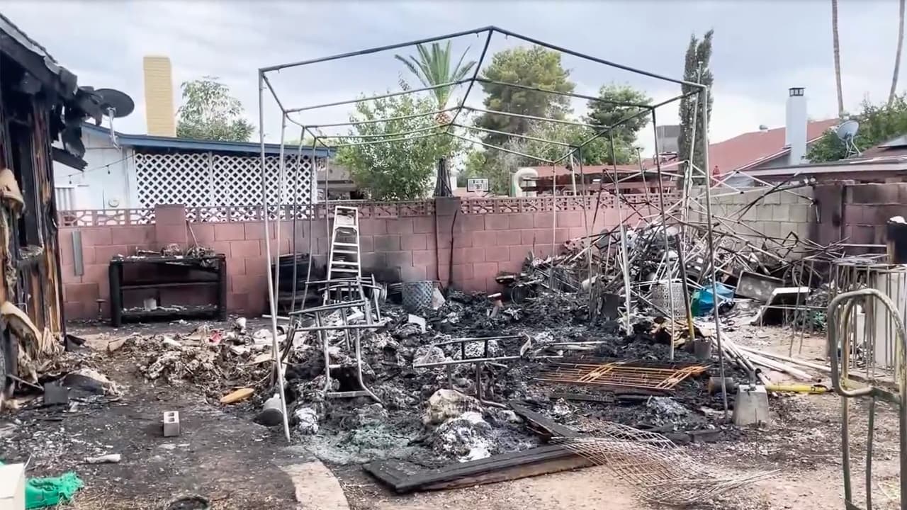 Cinco personas lo pierden todo en devastador incendio al oeste del valle