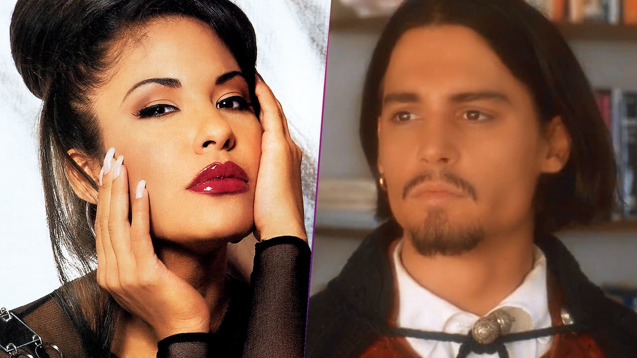 Johnny Depp y Selena Quintanilla trabajaron en la misma película: ella nunca vio su debut en cine