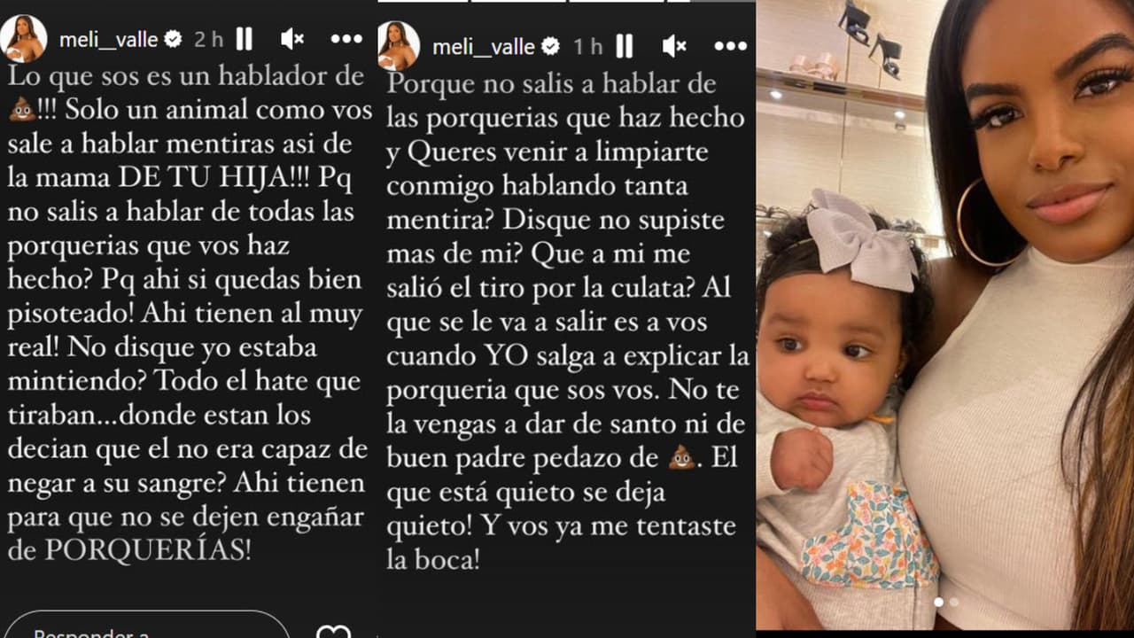 Melissa Vallecilla, madre de la supuesta hija de Anuel, publicó este mensaje solo horas después de que él anunció que "ya no está" con su esposa Yailin.
