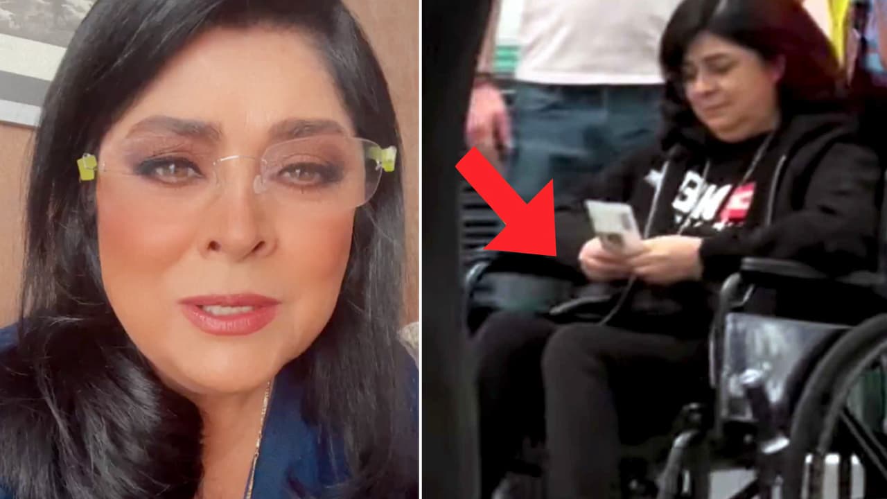 Victoria Ruffo responde a quienes la critican por usar silla de ruedas en aeropuertos: sí camina