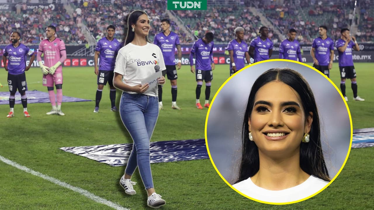 La Liga MX tuvo la visita especial de la Reina del Carnaval de Mazatlán