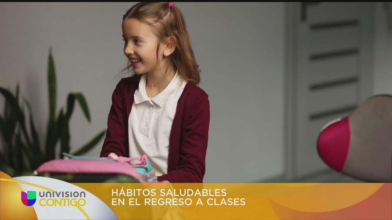 Hábitos saludables en el regreso a clases