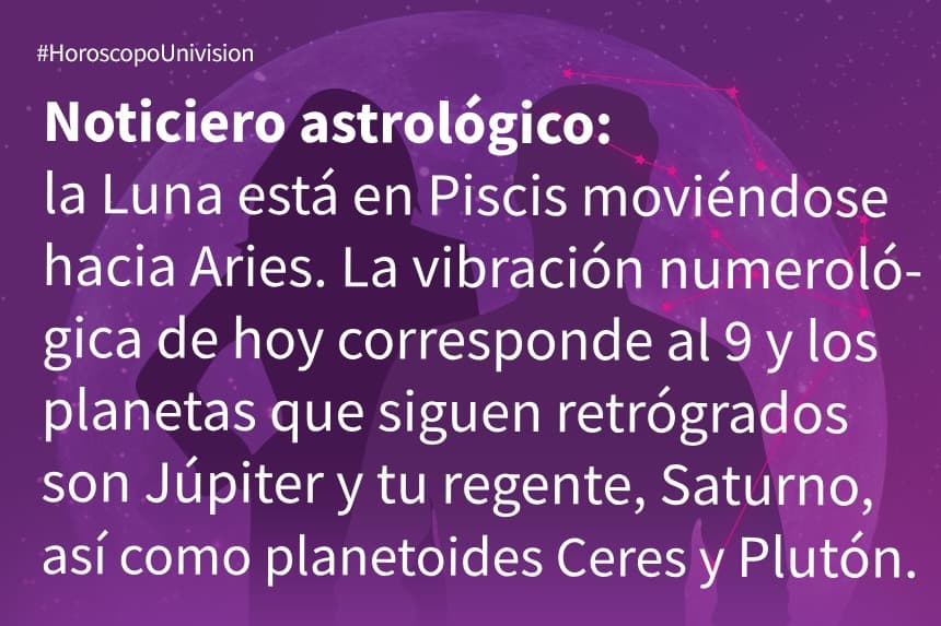 Capricornio 1 de mayo 2019