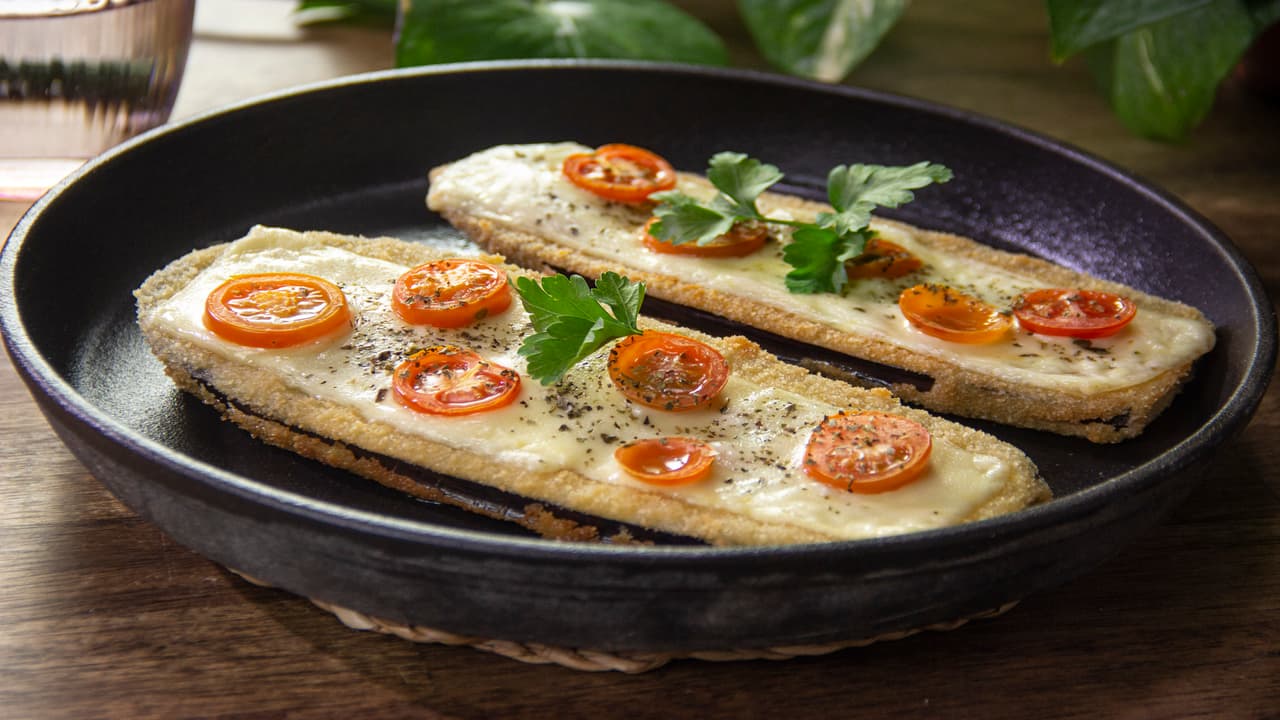 Milanesas de berenjena