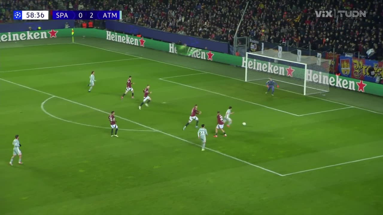 ¡Una contra letal! Julián define de gran manera para la goleada del Atlético