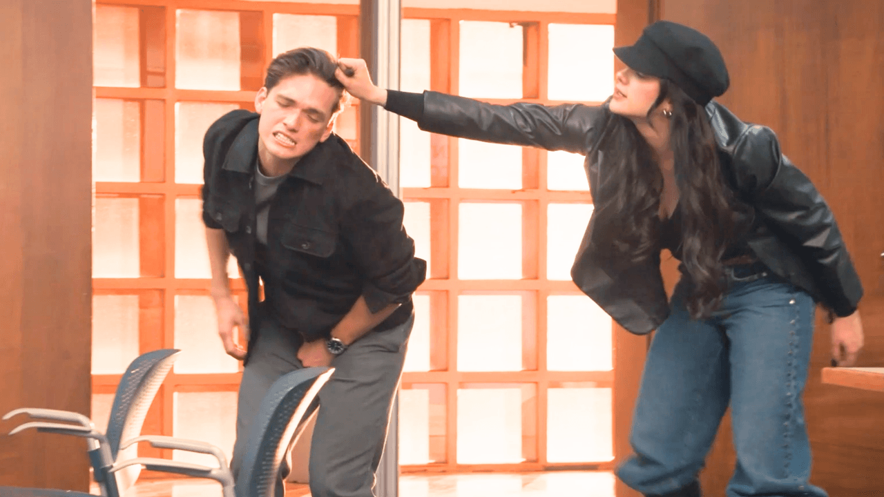 Catalina le demuestra a Omar que no le tiene miedo | Corazón De Oro | Capítulo 40