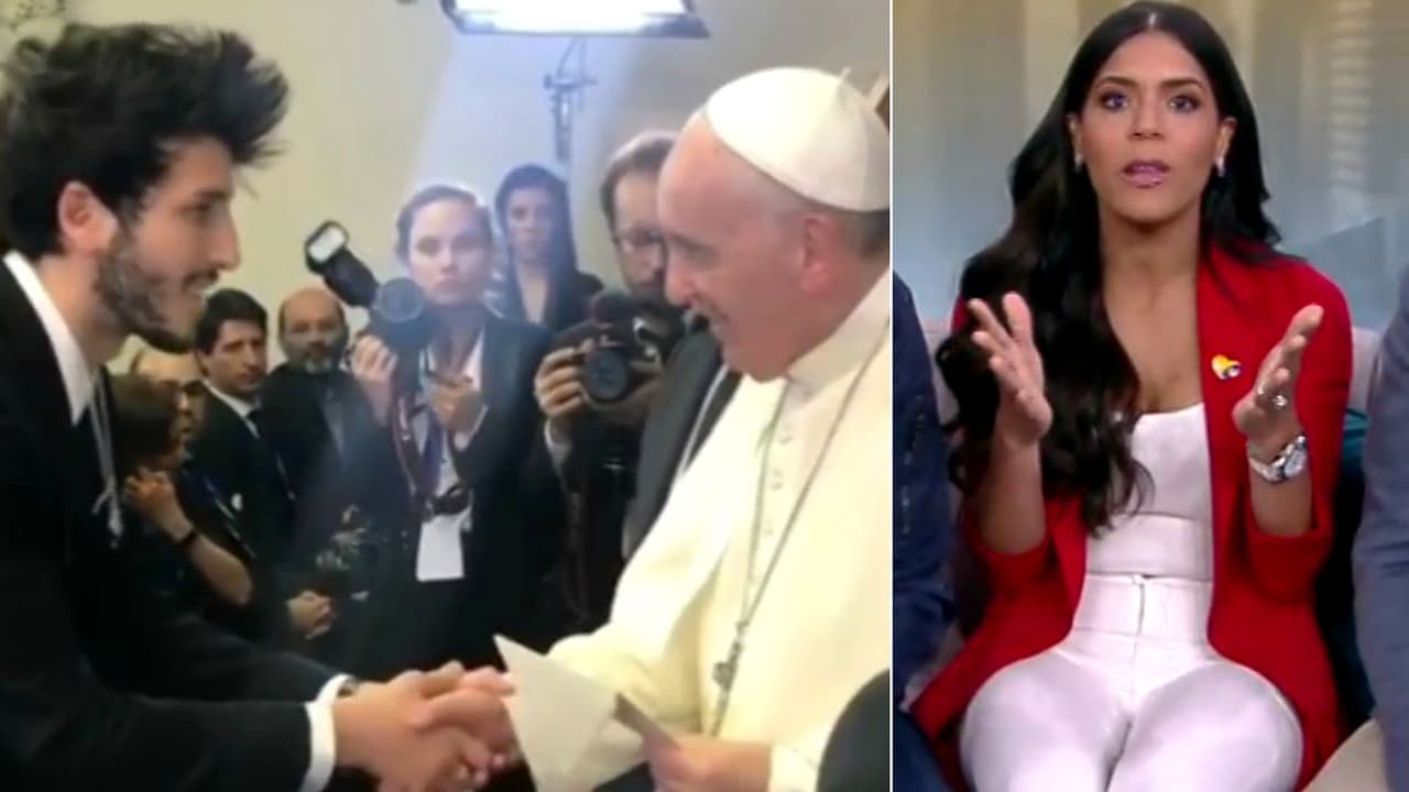 Francisca considera "una gran responsabilidad" el nombramiento del papa Francisco a Sebastián Yatra y Carlos Rivera