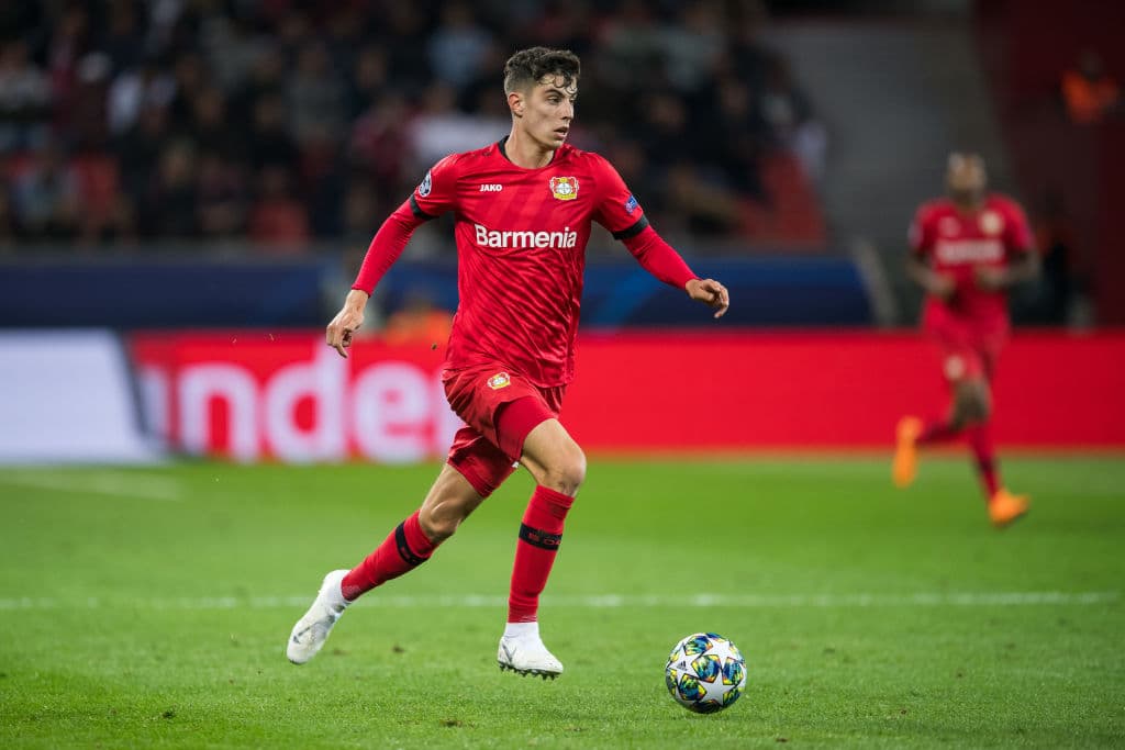 Kai Havertz. Leverkusen. El alemán comienza a dar de qué hablar en Europa, gracias a sus actuaciones en Champions.