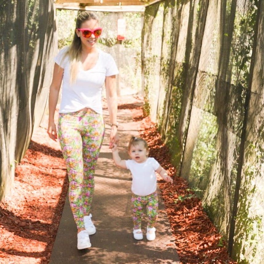 Cada vez que tiene oportunidad, 
<b>Ximena Duque</b> presume a su nena 
<b>Luna</b>, para mostrar que le está heredando su gusto por la moda.