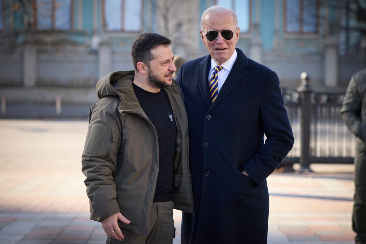 Así se preparó en secreto durante meses la visita sorpresa de Joe Biden a Kiev
