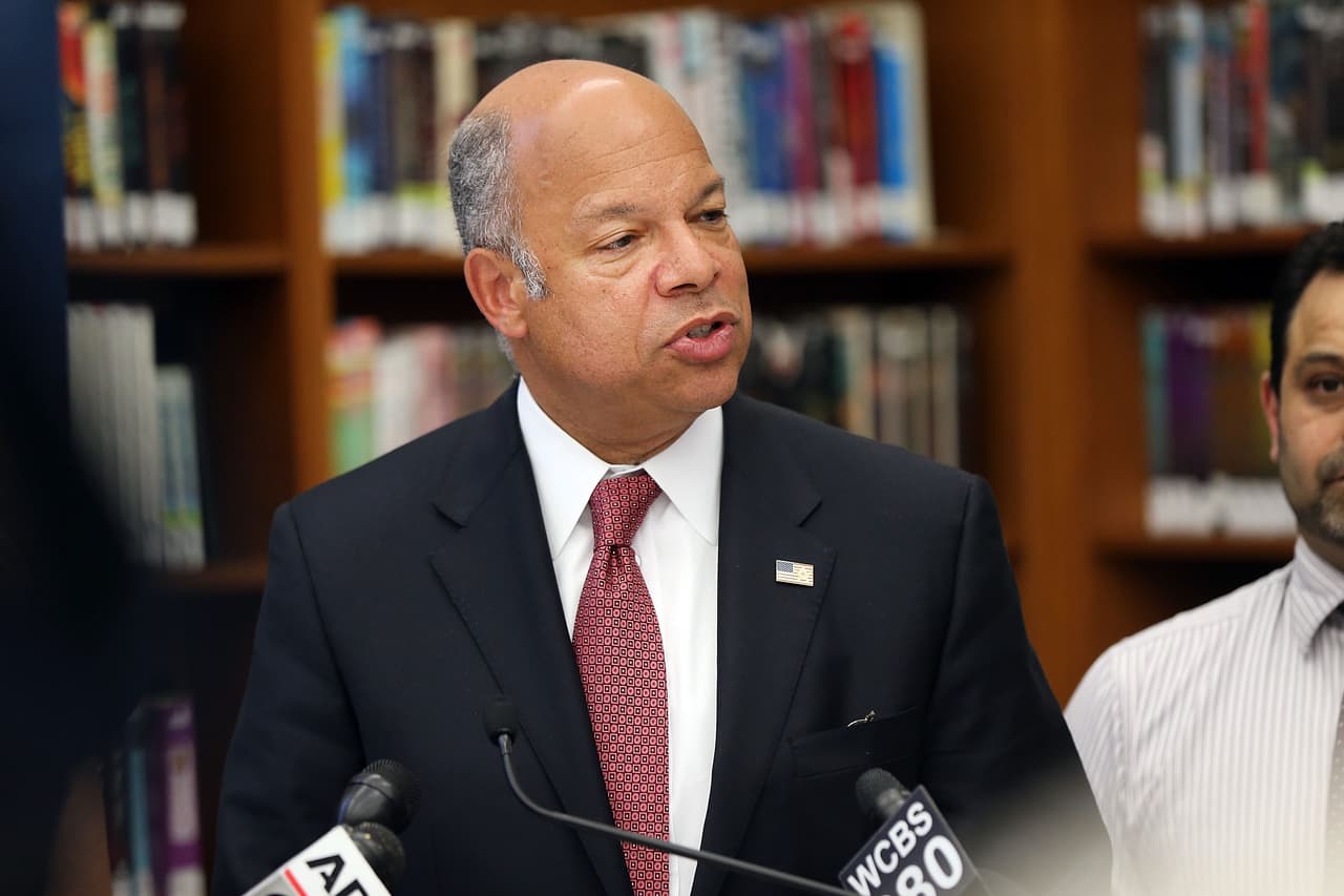 El jefe de la seguridad nacional de Estadios Unidos, Jeh Johnson.