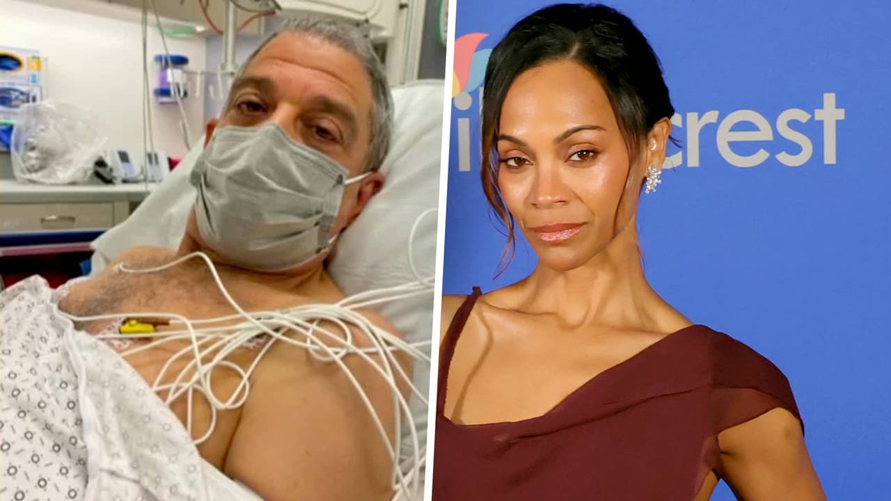 Padrastro de Zoe Saldaña cuenta su lucha contra una enfermedad que lo mandó al hospital