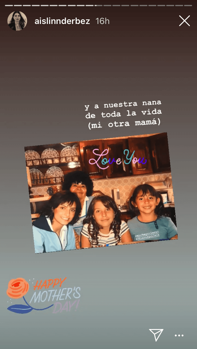 Tuvo dos hijas más: Michelle y Chiara. La única que está en el medio artístico es Ailsinn (con ellas en la foto). 
<br>