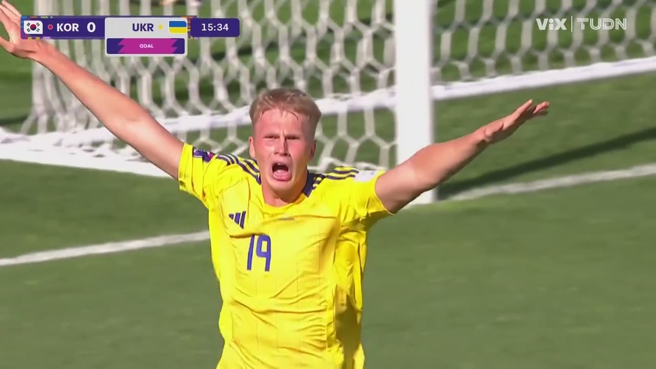 ¡Están jugando solos! Pyshchur pone el segundo para Ucrania