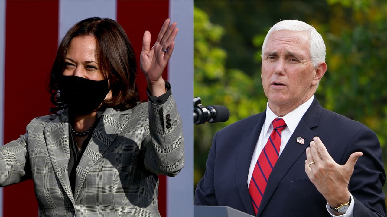 Pence vs. Harris: el debate vicepresidencial cobra importancia inesperada por el contagio de coronavirus de Trump