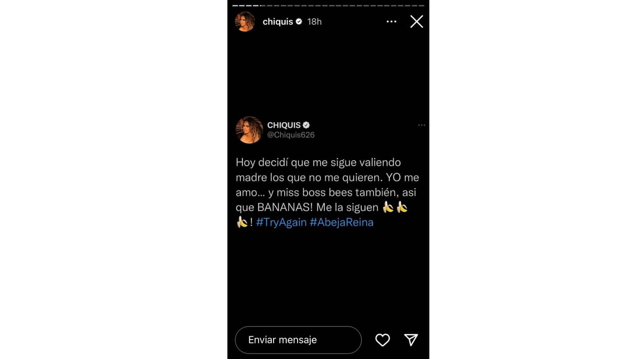 Chiquis Rivera envía mensaje a sus detractores.