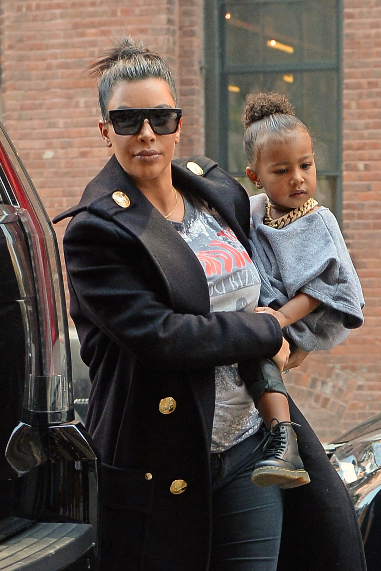 Nada menos que al Toys R Us. Seguramente Kim quería consentir mucho a su pequeña princesa.