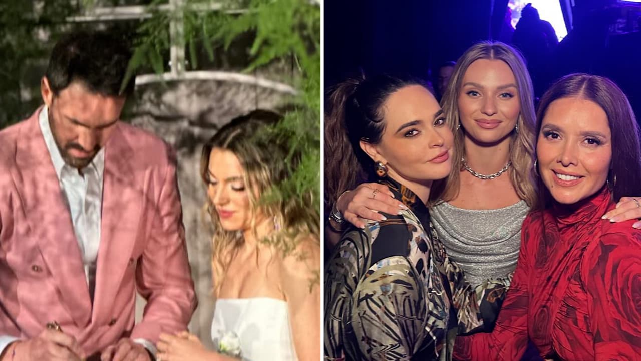 Sofía Castro se casa y así fue el 'pachangón' de su boda lleno de famosos: video