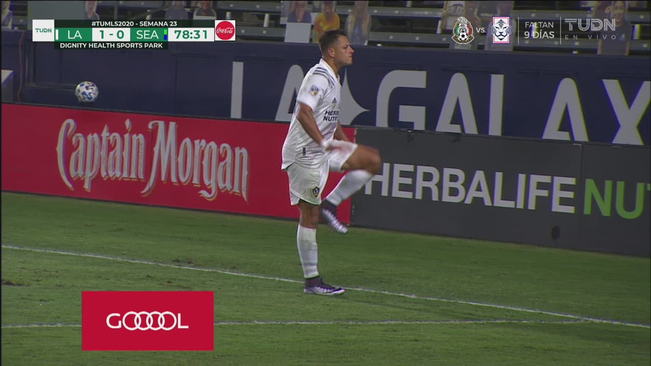 ¡Ese es el Chicharito que queremos! Túnel, pared y golazo ante Sounders