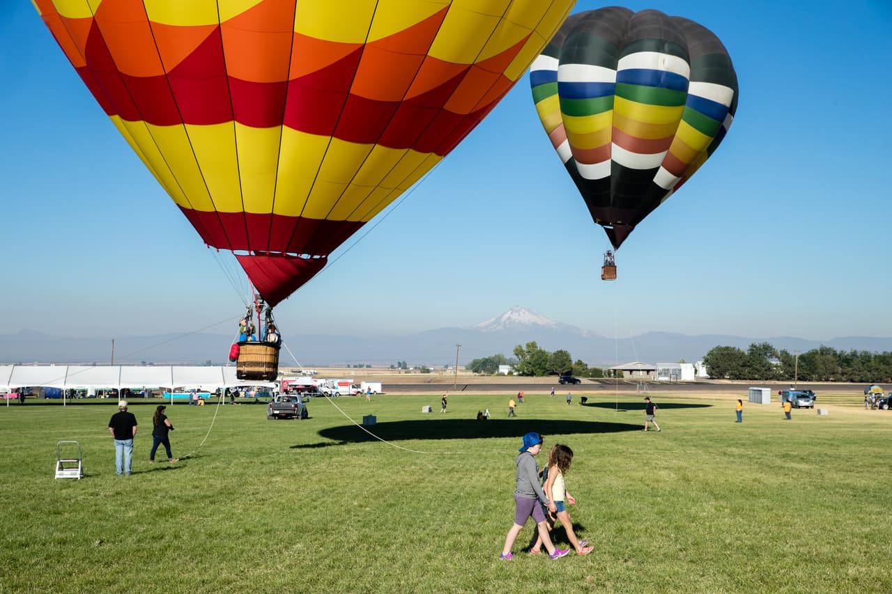En Oregon la programación para hacer del eclipse algo aún más memorable incluso incluye globos desde donde se podrá observar el fenómeno.