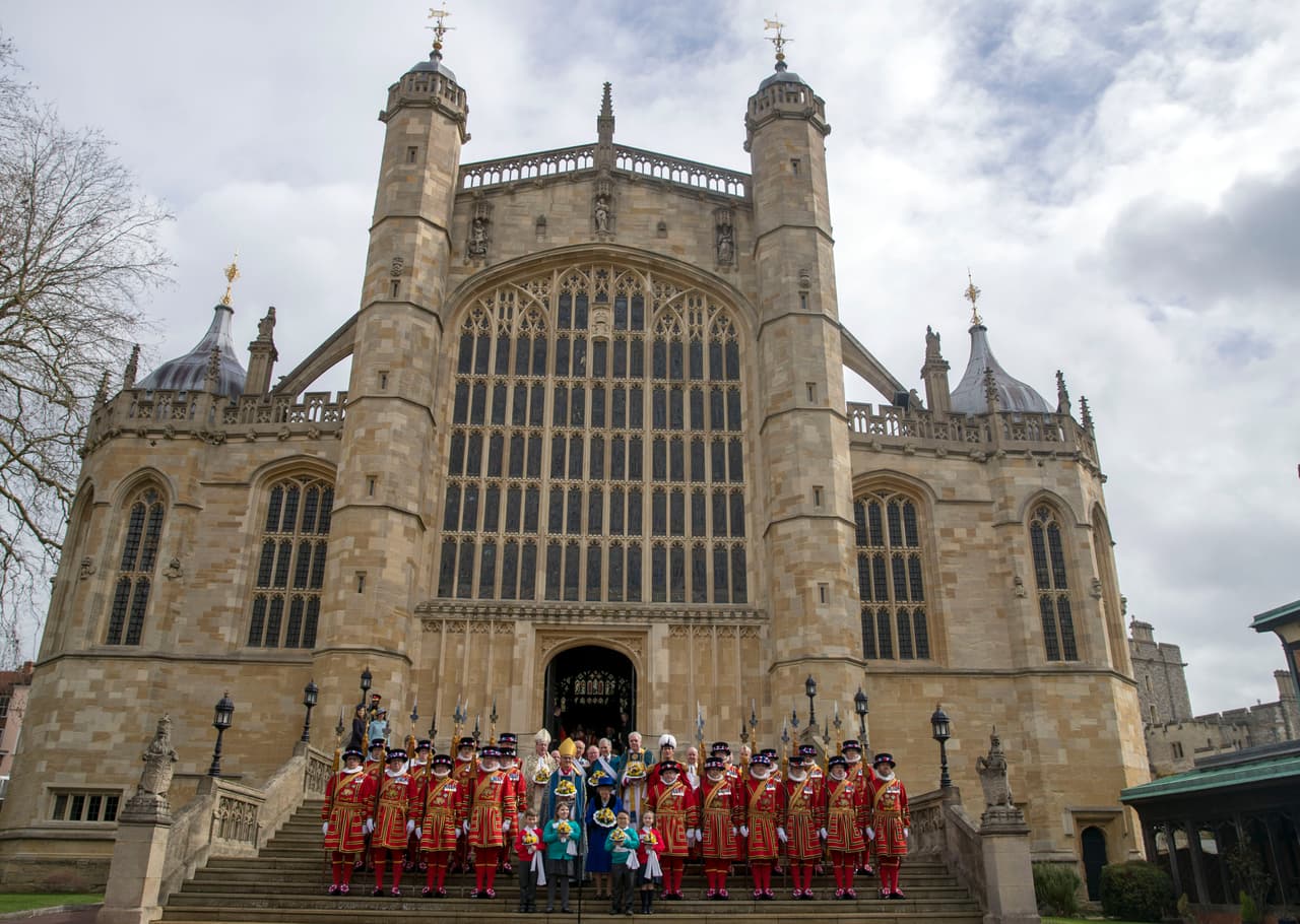La capilla privada en la que se realizó el bautizo fue reconstruida y reubicada tras el incendio registrado el 20 de noviembre de 1992. Las causas que provocaron las llamas no fueron esclarecidas, aunque se cree que se habrían producido por un cortocircuito.